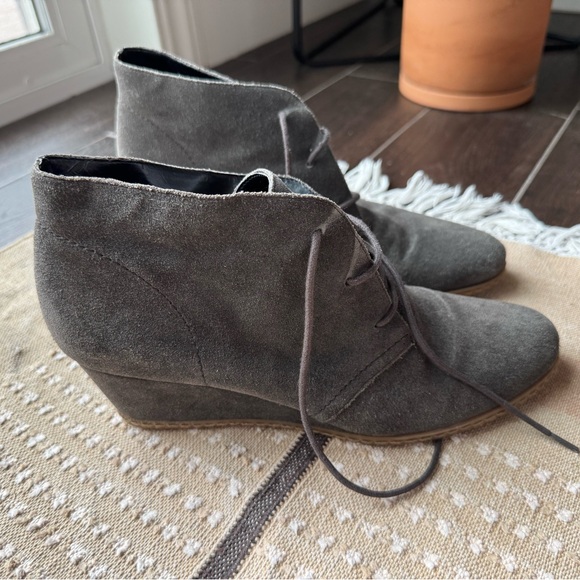 Franco Sarto Suede Booties, Size 10 - Picture 1 of 5